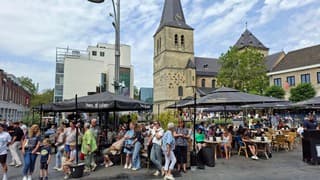 Heerlijk op het terras 