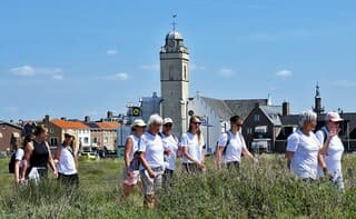MOOI WEER WANDELING  De sponsortocht tegen Katwijkse ziekte