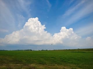 Gave wolken luchten