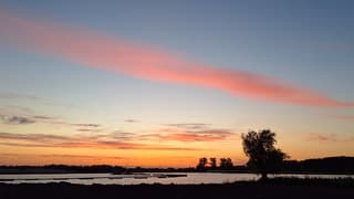 gekleurde lucht