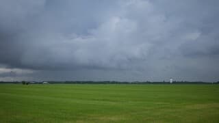 Prachtige buienlucht bij Werkhoven 