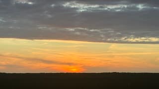 Mooie lucht na zonsondergang Kwade Hoek Goedereede