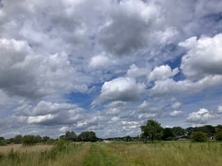 Prachtige wolkenluchten