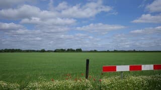 Zon, wolken en wind