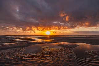 zonsondergang ameland 07-06-2026