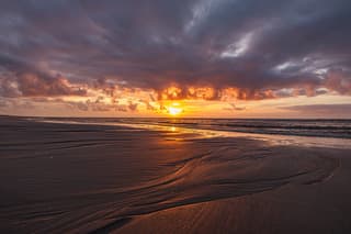 zonsondergang ameland 07-06-2026