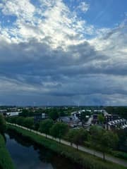 Regenbui geweest