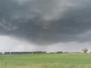 Met de auto naar huis