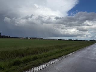 Wolken pracht boven Krabbendijke