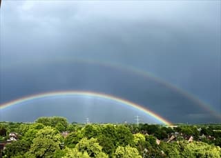 Dubbele regenboog