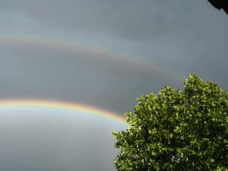 Dubbele regenboog 
