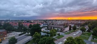 Zonsondergang 
