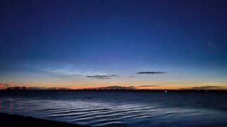 lichtende nachtwolken Ketelmeer 