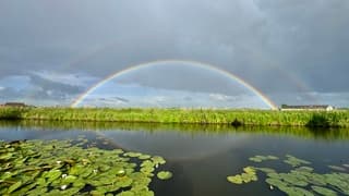 Dubbele regenboog 