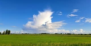Mooie wolkenlucht 